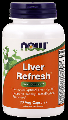 Очищення печінки Now Foods Liver Refresh 90 Caps, фото 1