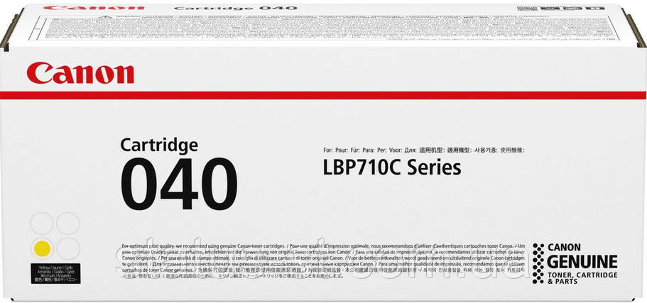 Заправка картриджа Canon 040 yellow до принтера LBP710Cx, LBP712Cx, фото 1