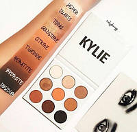 Палітра тіней Kylie Kyshadow the Bronze Palette Набір матових тіней для макіяжу