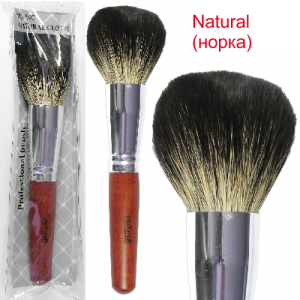 Пензель д/пудри та рум'ян (натурал/ворс/норка), фото 1