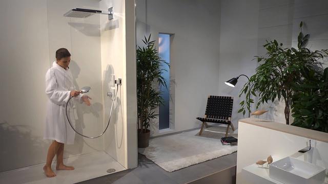 душова система зі змішувачем і верхнім душем ціна