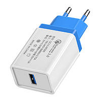 Адаптер заряджання 220V на USB QC 3.0 Fast Charge AR 60