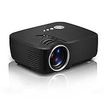 Портативний мультимедійний Проектор з динаміком Led Projector BYINTEK SKY GP70, фото 3