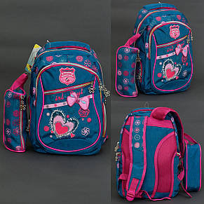 Рюкзак шкільний каркасний Girls Style, фото 3