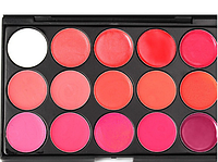 Палітра помад помади 15 відтінків + блиски, фото 3