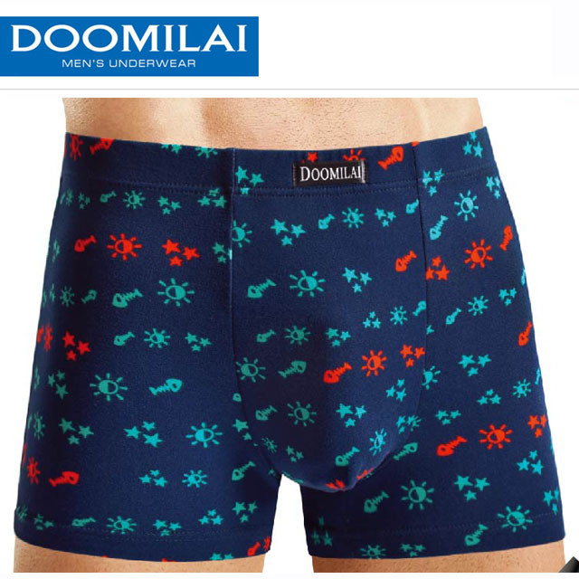 Чоловічі боксери стрейчеві з бамбука Марка «DOOMILAI» Арт.D-01103