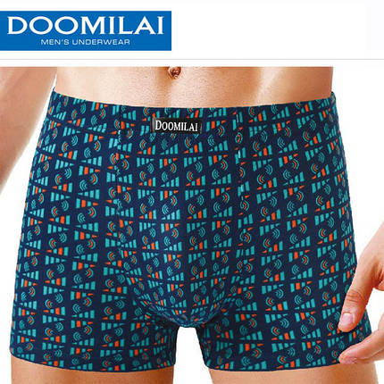 Чоловічі боксери стрейчеві з бамбука Марка «DOOMILAI» Арт.D-01102, фото 1