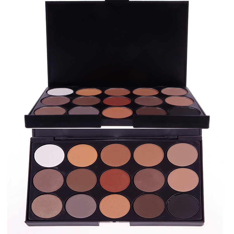 Набір тіней, тіні для макіяжу 15 кольорів, Палітра тіней 15 відтінків, фото 1
