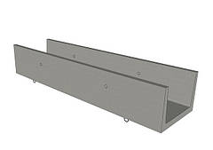 Лотки залізобетонні для теплотрас, інженерних мереж, водовідводів