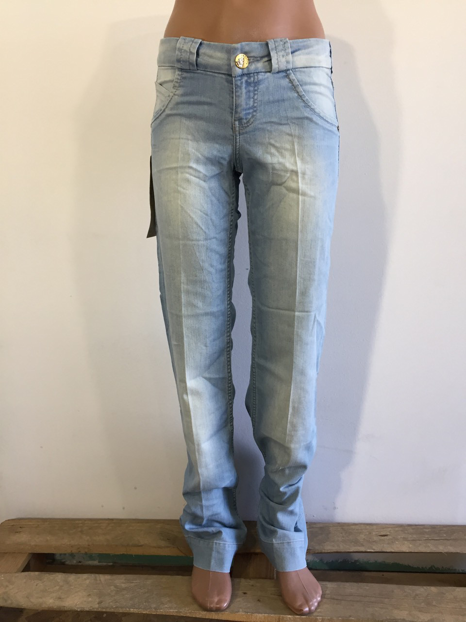 Джинси жіночі літні 09920 блакитні 26