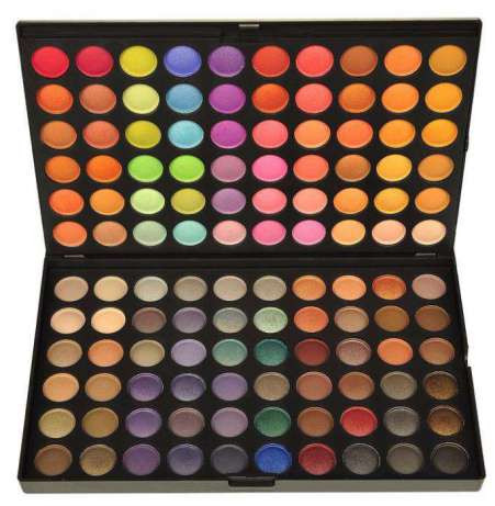 Велика палітра тіней 120 кольорів + Подарунок Mac Cosmetics