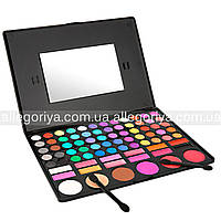 Палітра тіней 78 відтінків mac + 12 кольорів помади + 6 рум'ян набір тіней, фото 3