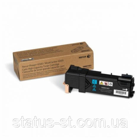 Заправка картриджа Xerox 106R01601 Cyan для принтера Phaser 6500N, 6500DN, WC 6505N, 6505DN, фото 1