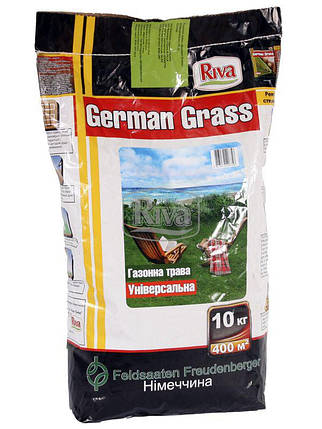 Насіння трави газонної German Grass Універсальна 10кг, фото 2