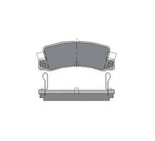 Гальмівні колодки SCT SP 106 Profi Line