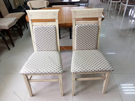 Стілець обідній Алла дерев'яний з оббивкою GOOD WOOD Руськополянський Меблевий Комбінат Явір, фото 1