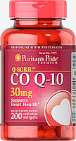 Коензим Q-SORB™ Co Q-10 30 mg, Puritan's Pride, 200 капсул