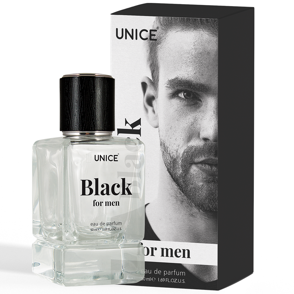 Чоловіча парфумована вода UNICE Black 50 мл 3541137