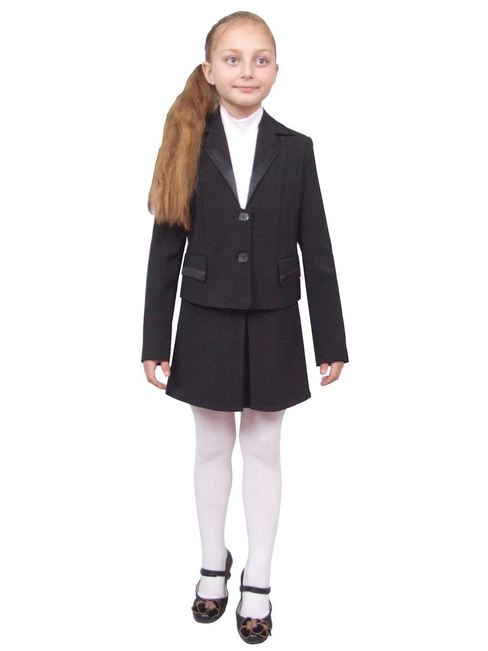 Костюм для дівчинки шкільний М-660 зріст 140 мм "Попілка", фото 1