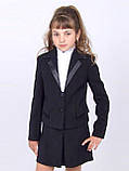 Костюм для дівчинки шкільний М-660 зріст 140 мм "Попілка", фото 2