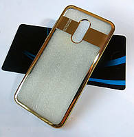 Силіконовий чохол із золотими краями для Xiaomi Redmi 5 Plus