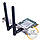Мережевий адаптер PCI-E Wi-Fi HP Anatel WN7600R (802.11 b/g/n 300M) БУ, фото 3