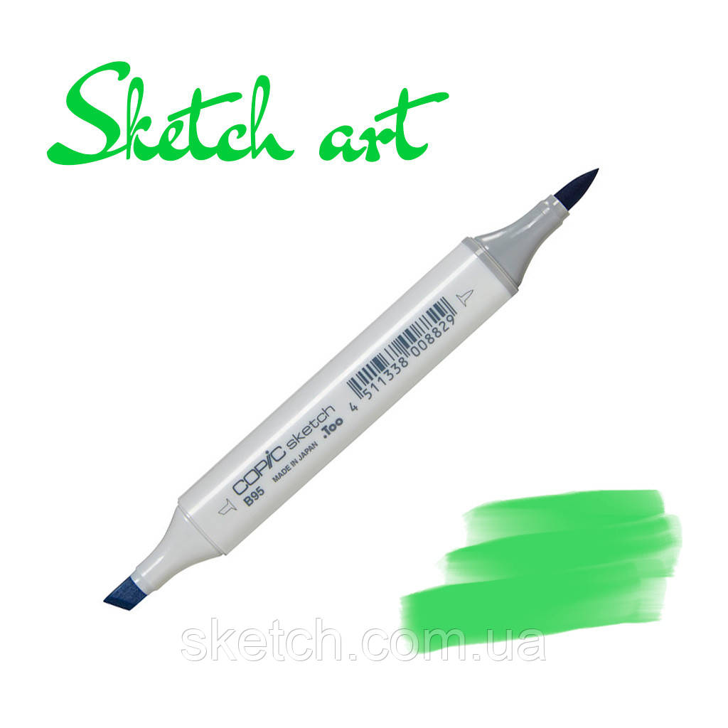 Copic маркер Sketch, #YG-07 Acid green, фото 1