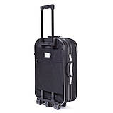 Чемодан дорожній Suitcase 801С великий чорний, фото 4