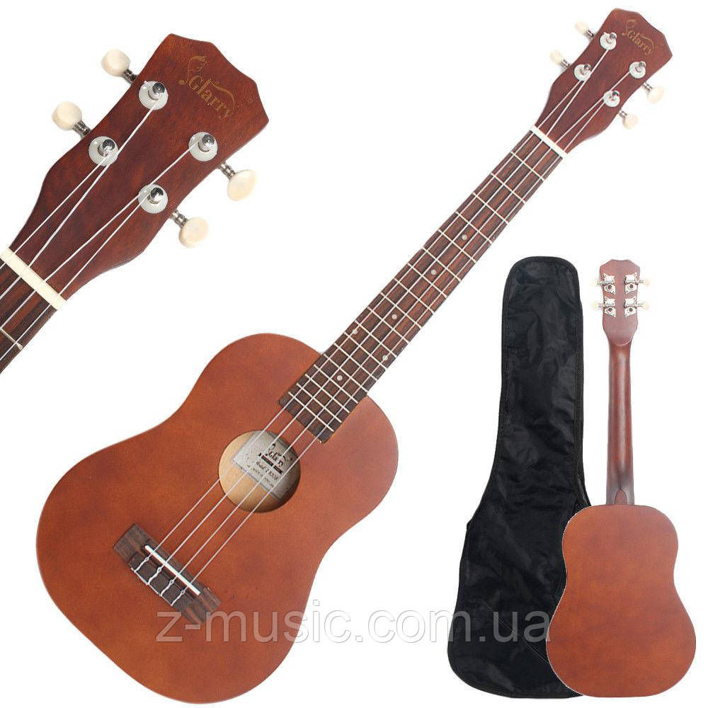 Укулеле тенор Glarry UK-301T BR + чехол  і медіатор
