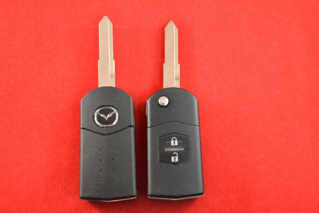 Mazda 3, 5, 6, RX-8 ключ викидний 2 кнопки, Visteon 41528. ID63 433Mhz.