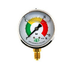 Манометр гліцериновий на обприскувач Agroplast