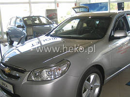 Дефлектори вікон (вітровики) CHEVROLET EPICA - 4D 2006+ SED (HEKO)