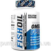 Омега-3 Evlution Nutrition Omega-3 Fish Oil 120 капс. нордична, фото 2