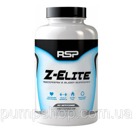 Бустер тестостерону RSP Nutrition Z-Elite 180 капс., фото 2