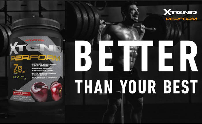 BCAA Scivation Xtend Perform 700 г ( 44 порц ), фото 4