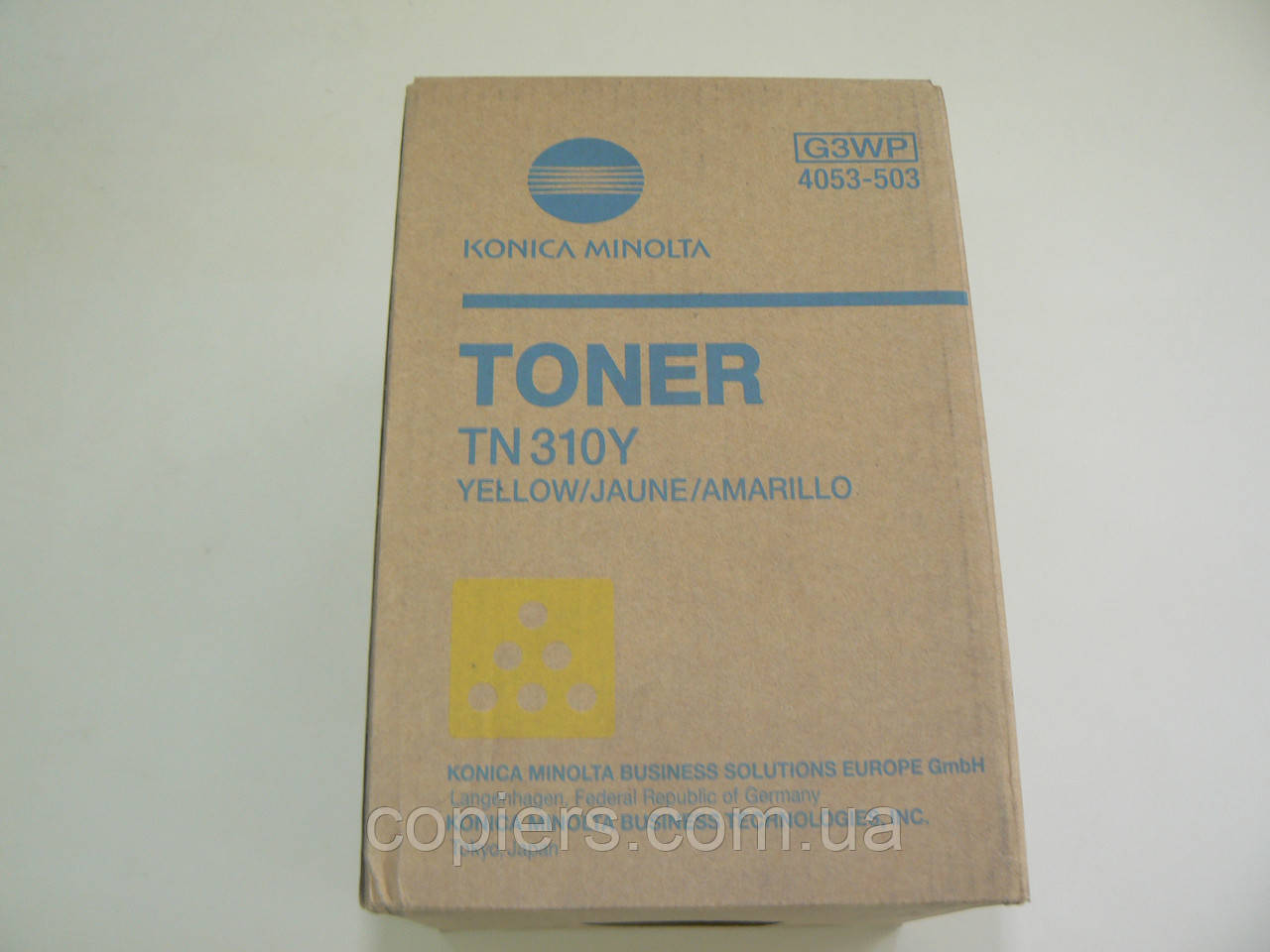 Тонер картридж TN310 yellow org., bizhub c350/c450/c351, tn-310, фото 1