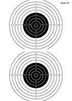 Мішень паперова Сателіт №7 А4 50 аркушів (103)