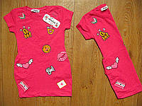 Літнє плаття-туніка для дівчаток. 5-6 років