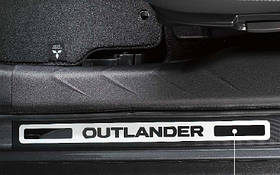 Накладки на пороги Mitsubishi Outlander XL II Нові Оригінальні 