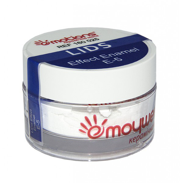 Керамічна маса EMOTIONS LIDS effect enamel, ефект емаль (емаль) 20 гр (Эмоушенз Лідс, Емоушенз Лідс), фото 1