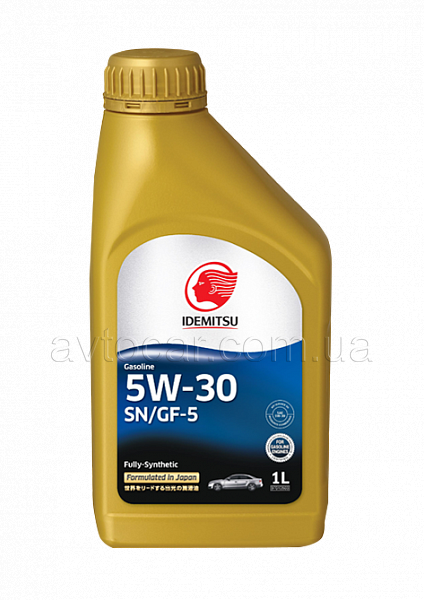 Синтетическое масло Idemitsu SN/GF-5 SAE 5W-30 1 литр 30011328 ...