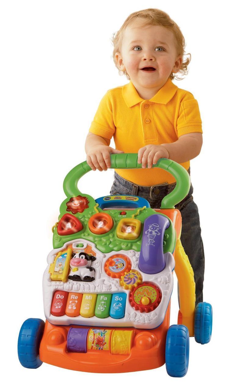 Ходунки штовхачі зі знімною ігровою панеллю VTech экоупаковка (80-077000)