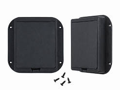 Коробка для закриття годинникового механізму з шурупами