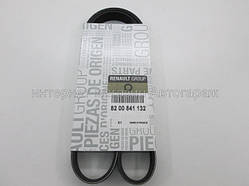 Поліклинові (ручейковий) ремінь (-AC) на Рено Кенго 1.4 i /1.6 i 16v (2001-2008) RENAULT (Оригінал) 8200841132
