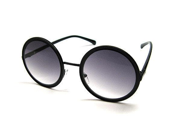 Круглі сонячні окуляри жіночі з градієнтом