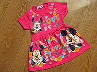 Яркие платья "Minnie & Mickey & Love". 5-8 лет