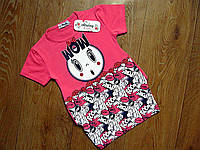 Літнє плаття-туніка для дівчаток "WOW!Boom". 4-8 років