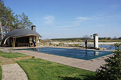 Накриття для нестандартного басейну