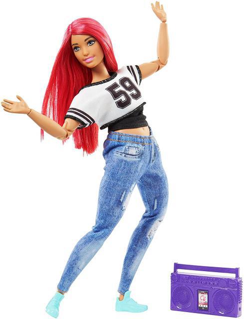 Лялька Barbie Made to Move Рухома артикуляція Танцівниця Йога FJB19