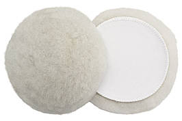 Полірувальний круг лама - Flexipads Merino Lambs Wool Bonnet 200х32 мм (8") білий (40248)